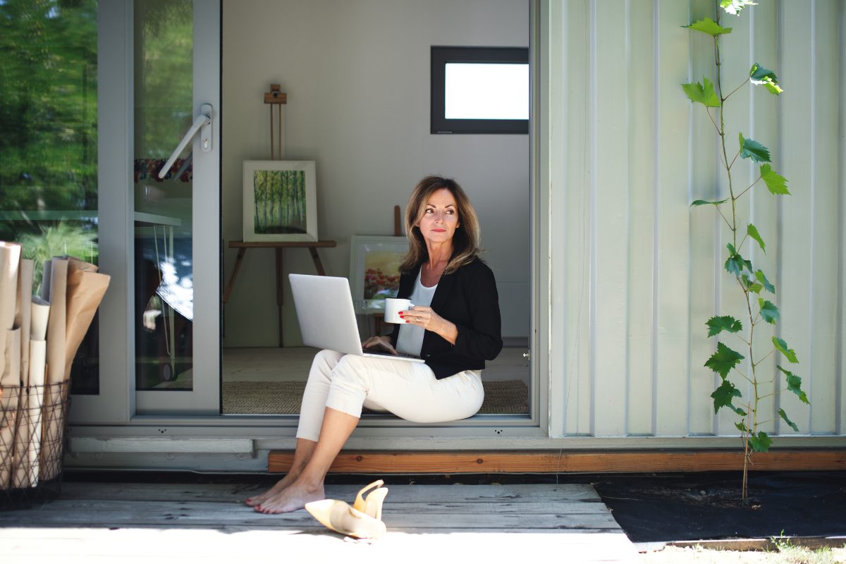 Container convertible maison